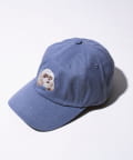 FREDY & GLOSTER(フレディ アンド グロスター) 【GLOSTER】WASHED DOG embroidery CAP 刺繍