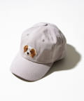 FREDY & GLOSTER(フレディ アンド グロスター) 【GLOSTER】WASHED DOG embroidery CAP 刺繍
