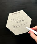 3COINS(スリーコインズ) 木目調マグネットホワイトボード