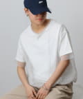 COLONY 2139(コロニー トゥーワンスリーナイン) リブオーバーチュールTシャツ