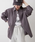 CIAOPANIC TYPY(チャオパニックティピー) 【UNISEX】ポコポコチェックシャツ
