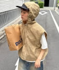 CIAOPANIC TYPY(チャオパニックティピー) 【UNISEX】総柄フードベスト