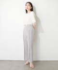 natural couture(ナチュラルクチュール) 【osono】ハイウエスト美フレアパンツ