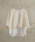 BEARDSLEY(ビアズリー) 《15 quinze》カットジャガードレイヤードブラウス