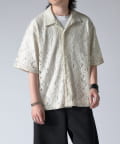Lui's(ルイス) フラワーレースシャツ 25ss