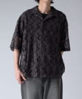 Lui's(ルイス) フラワーレースシャツ 25ss