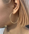Lattice(ラティス) マットフープピアス