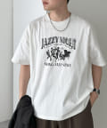 DISCOAT(ディスコート) 【ユニセックス】ピグメントジャズナイトTシャツ