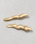 3COINS(スリーコインズ) メタルニュアンスクリップ2個セット