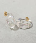 3COINS(スリーコインズ) オーロラフープピアス