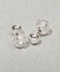 3COINS(スリーコインズ) アシンメトリーボールピアス