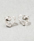 3COINS(スリーコインズ) クリヌキハートメタルピアス