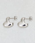 3COINS(スリーコインズ) カケハートメタルピアス