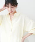 natural couture(ナチュラルクチュール) ストライプBIGシャツ