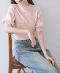 OLIVE des OLIVE(オリーブ デ オリーブ) 【WEB限定/リバイバル】リボン刺繍ニット