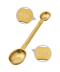 3COINS(スリーコインズ) ダブル計量スプーン：5ml、15ml／KITINTO