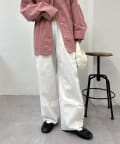w closet(ダブルクローゼット) 【２サイズ展開】イージーコクーンパンツ