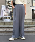 FREDY & GLOSTER(フレディ アンド グロスター) ドライタッチ2タックパンツ