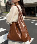 CIAOPANIC TYPY(チャオパニックティピー) 【2025年S/S新作】レースアップトライアングルBAG