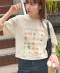 DISCOAT(ディスコート) 【ユニセックス】ブレックファストグラフィックＴシャツ