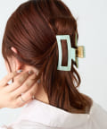 BIRTHDAY BAR(バースデイバー) スクエアフレームヘアバンスクリップ