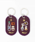 BIRTHDAY BAR(バースデイバー) 2/8b PAIR KEY RING JAPAN ver.
