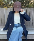 FREDY & GLOSTER(フレディ アンド グロスター) FR刺しゅうキャップ25