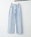 NICE CLAUP / OLIVE des OLIVE OUTLET(ナイスクラップ  / オリーブ デ オリーブ アウトレット) 【春の新作】デニム花パッチワークパンツ