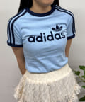 CIAOPANIC(チャオパニック) 【adidas/アディダス】リニア グラフィック カリ半袖Tシャツ
