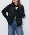 CIAOPANIC(チャオパニック) 【NEEDLES/ニードルズ】RIB COLLAR TRACK JACKET - PILE JACQUARD/SPIDER WEB