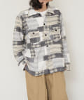 CIAOPANIC(チャオパニック) 【 South2 West8 / サウス２ ウエスト８ 】SMOKEY SHIRT － SMALL PLAID