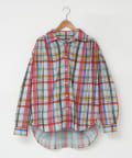 CIAOPANIC(チャオパニック) 【AïE/エーアイイー】PAINTER SHIRT － MADRAS R/PE CLOTH