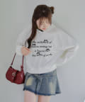 NICE CLAUP / OLIVE des OLIVE OUTLET(ナイスクラップ  / オリーブ デ オリーブ アウトレット) 【春の新作】レースフードリボンパーカー
