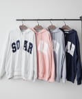 NICE CLAUP / OLIVE des OLIVE OUTLET(ナイスクラップ  / オリーブ デ オリーブ アウトレット) 【RMAF】BIGロゴZIPパーカー