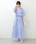natural couture(ナチュラルクチュール) 【WEB限定】osonoこだわりマルチWAYシャツワンピース