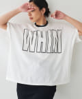 Whim Gazette(ウィム ガゼット) リラックスロゴTシャツ
