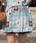CIAOPANIC TYPY(チャオパニックティピー) 【HELLO.SANFRANCISCO/ハローサンフランシスコ】オリジナル刺繍巻きスカート