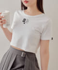 OUTLET(アウトレット) 【Chico】ロゴ刺繍チビT