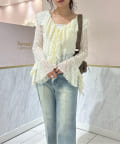 NICE CLAUP / OLIVE des OLIVE OUTLET(ナイスクラップ  / オリーブ デ オリーブ アウトレット) 【one after another】ジレアンサンブル