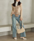 NICE CLAUP / OLIVE des OLIVE OUTLET(ナイスクラップ  / オリーブ デ オリーブ アウトレット) 【one after another】ジレアンサンブル