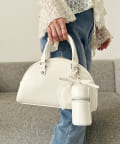 NICE CLAUP / OLIVE des OLIVE OUTLET(ナイスクラップ  / オリーブ デ オリーブ アウトレット) 【one after another】チャーム付きボストンバッグ