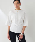Whim Gazette(ウィム ガゼット) 2wayホックTシャツ