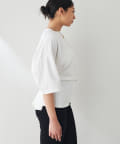 【新品タグ付き】ウィムガゼット2wayホックTシャツ　ホワイト 2wayホックTシャツ | Whim Gazette(ウィム ガゼット)レディース