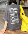CIAOPANIC TYPY(チャオパニックティピー) 【ojisan】ユニセックスワンポイントサガラ刺繍半袖Tee