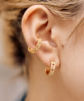 ear PAPILLONNER(イア パピヨネ) 《WEB限定/スターリングシルバー使用》星屑イヤーカフ