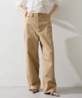 Whim Gazzete新品タグ付き　バイオ加工　チノパンツ　ベージュ　36 Whim Gazzete新品タグ付き バイオ加工 チノパンツ ベージュ 36