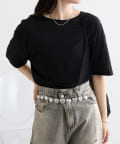 OUTLET(アウトレット) 【mystic】半袖シアーＴシャツ