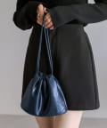 OUTLET(アウトレット) 【mystic】シャーリングミニショルダーBAG