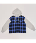 NICE CLAUP / OLIVE des OLIVE OUTLET(ナイスクラップ  / オリーブ デ オリーブ アウトレット) ドッキングシャツパーカー