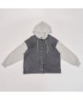 NICE CLAUP / OLIVE des OLIVE OUTLET(ナイスクラップ  / オリーブ デ オリーブ アウトレット) ドッキングシャツパーカー